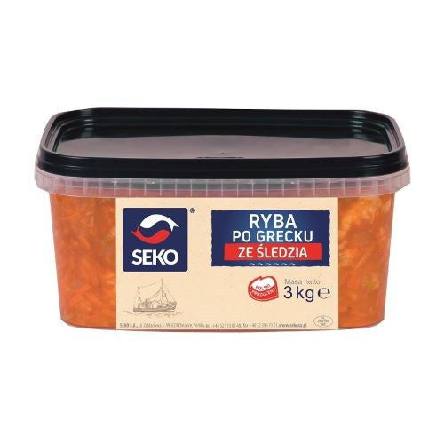 RYBA PO GRECKU SEKO ZE SLEDZIA 200G