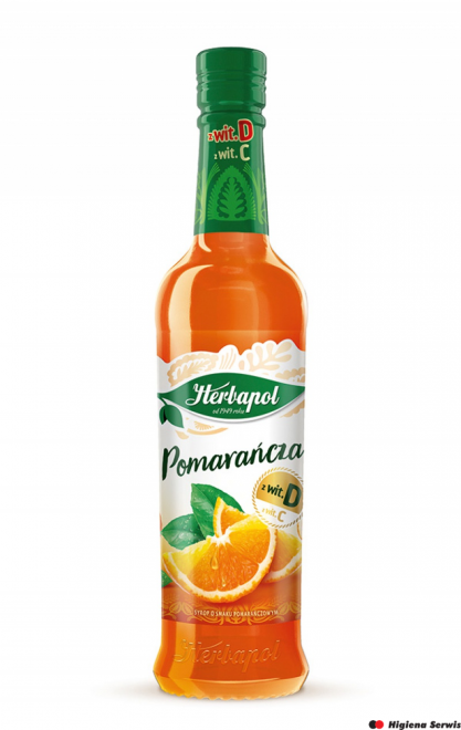 SYROP HERBAPOL POMARANCZA 420ML