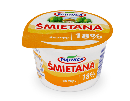 SMIETANA PIATNICA 18% 200 ml