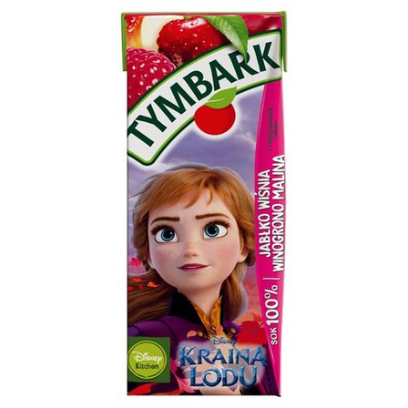 Sok Tymbark 100% Malina-Jabłko-Wiśnia-wino 200 ml