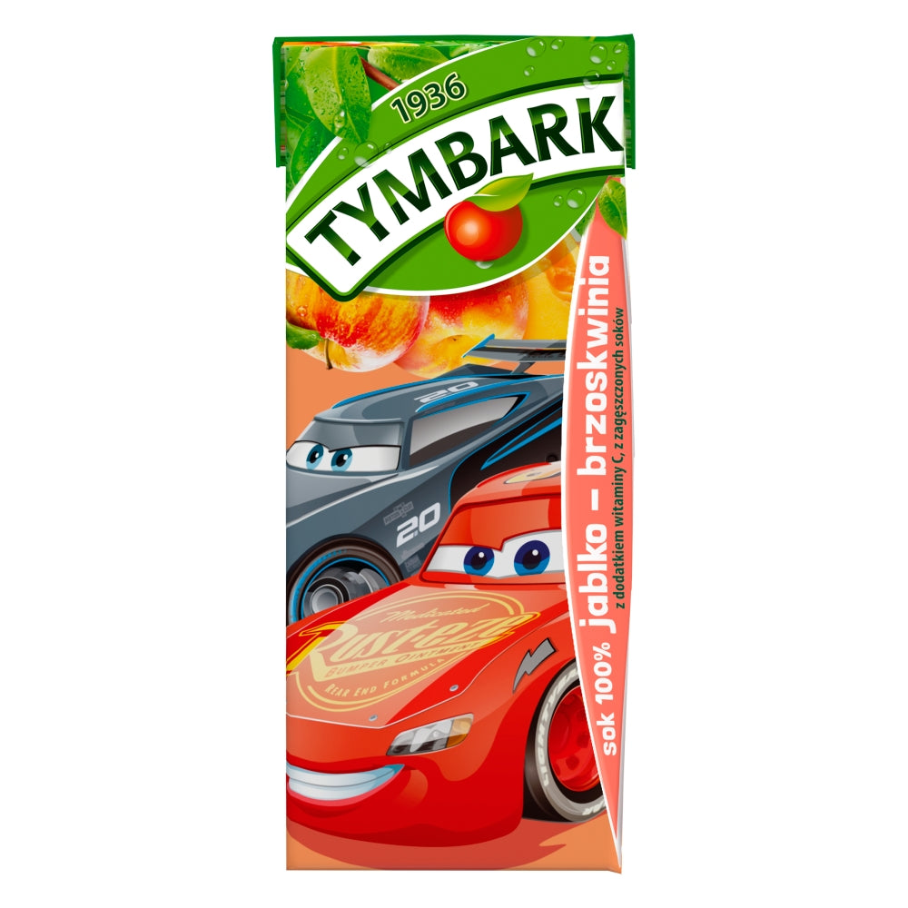 Sok Tymbark Jab-Brzoskwinia 200 ml Kart