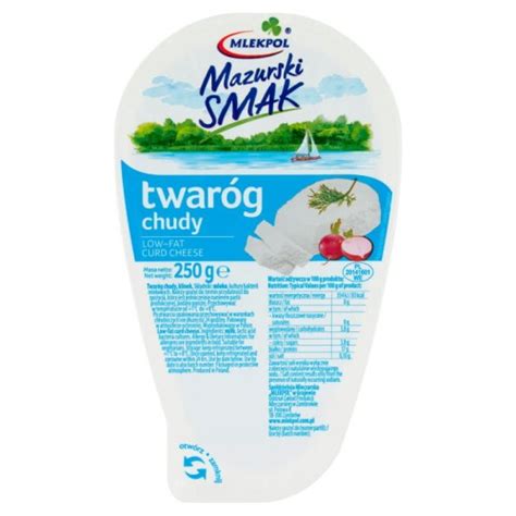 TWAROG LEKKI KLINEK 250g MAZURSKI SMAK