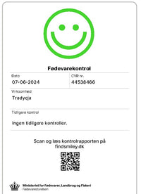 Smiley rapport for Tradycja Amager