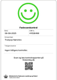 Smiley rapport for Tradycja Nørrebro