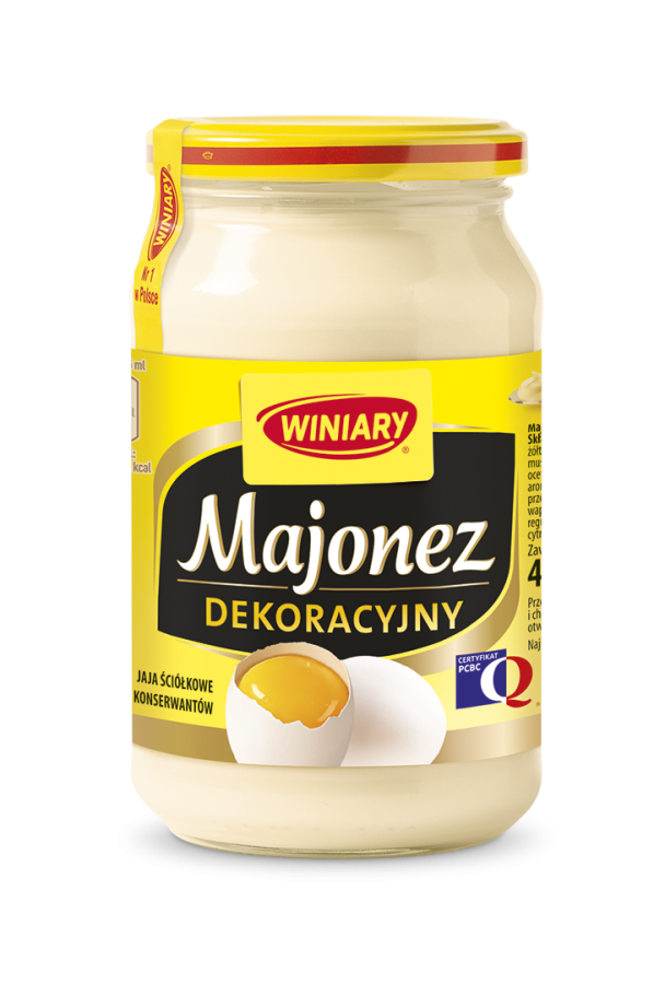 MAJONEZ WINIARY DEKORACYJNY 400ML