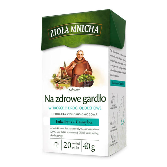 HERBATA ZIOLA MNICHA GARDLO