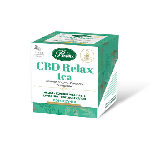 CBD RELAX TEA HERBATKA 15x2g - BIFIX