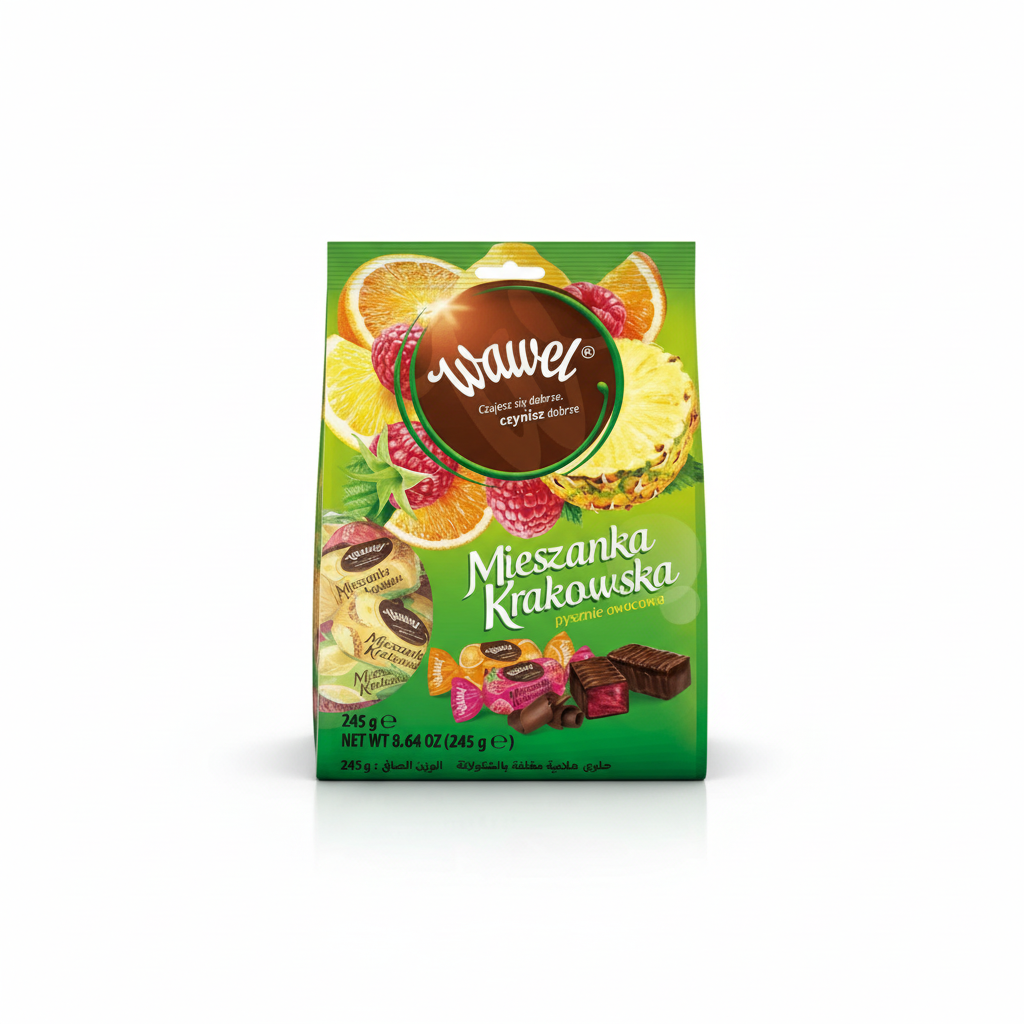 CUKIERKI MIESZANKA KRAK 245G WAWEL