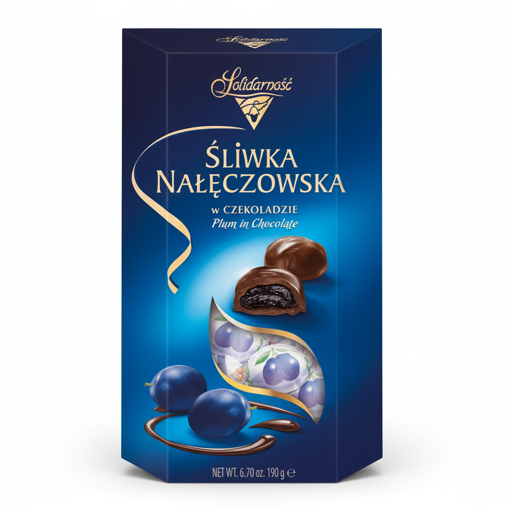 CUKIERKI SLIWKA NALECZOWSKA SOLIDARNOSC 190G