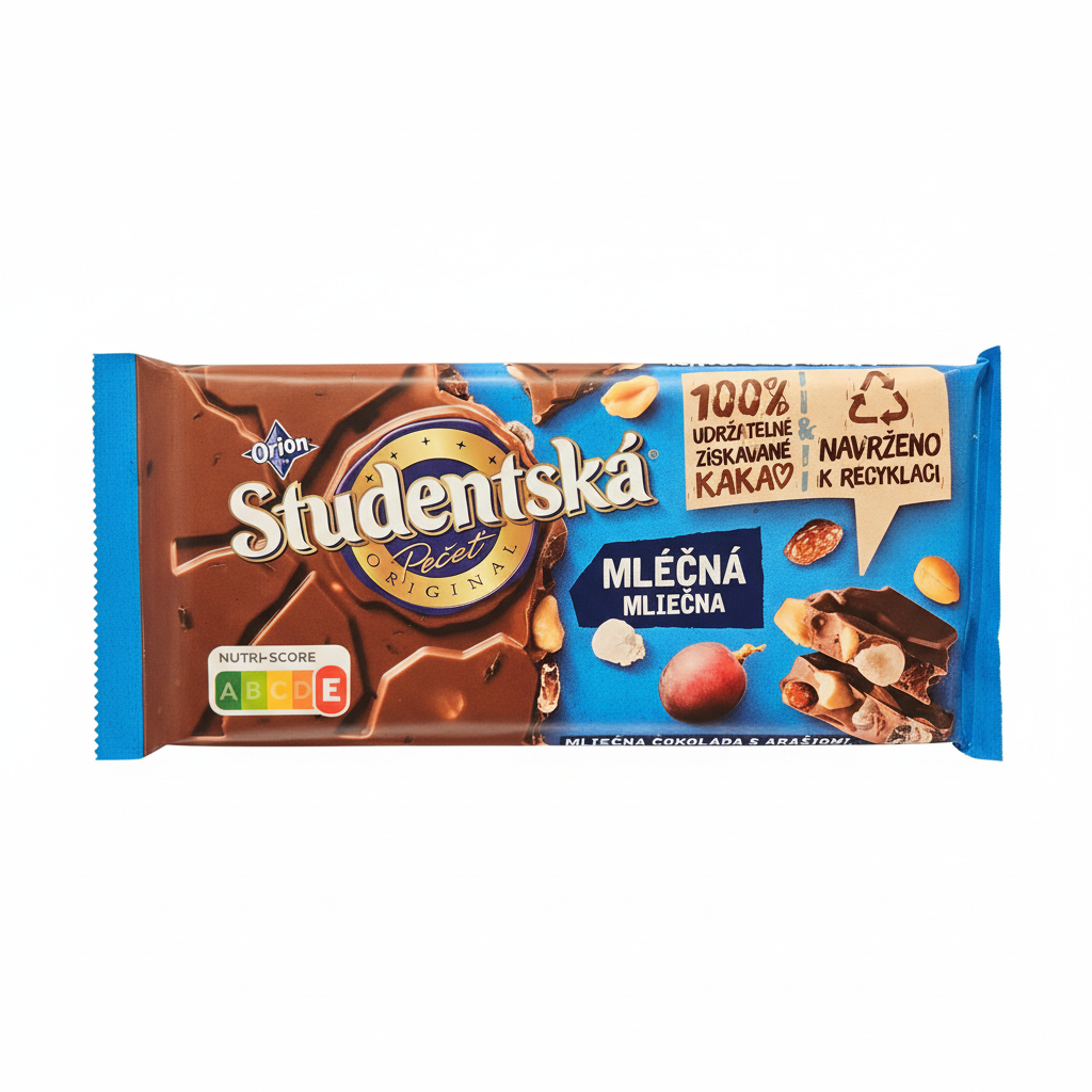 CZEKOLADA STUDENTSKA MLECZNA 170G