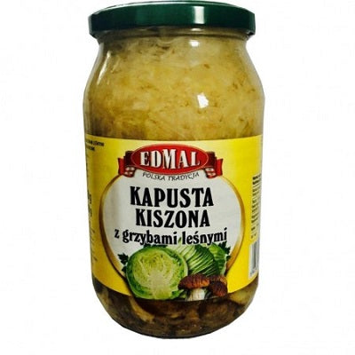 EDMAL KAPUSTA KISZONA Z GRZYBAMI LESNYMI 820g