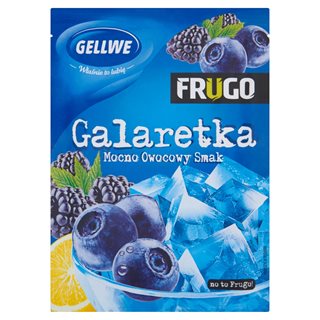 GALARETKA GELLWE SMAK BORÓWKOWY 72/75G