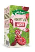 HERBATA HERBAPOL ZIELNIK POLSKI POKRZYWA Z WISNIA 20*1,5 G