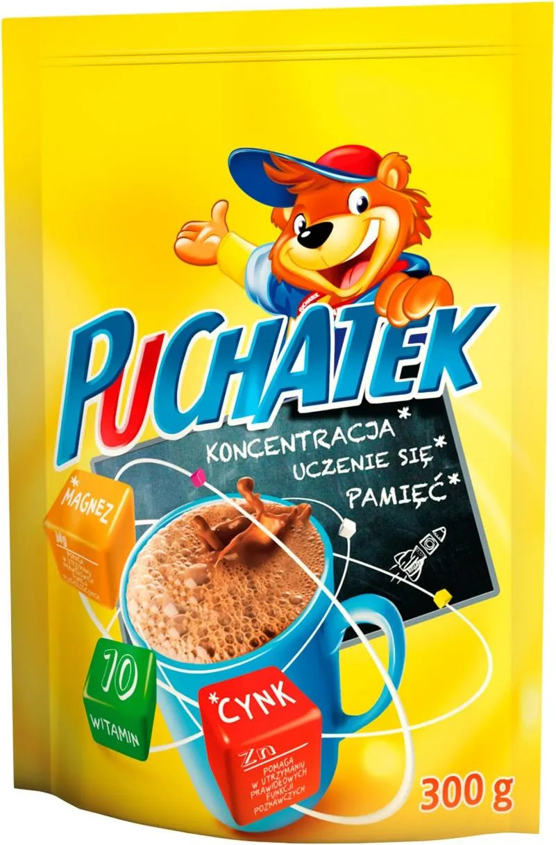 NAPOJ KAKAOWY PUCHATEK ROZP 300G TORBA MASPEX