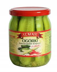 OGORKI KONSERW Z CHILLI ALMAR