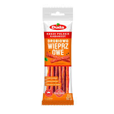 KABANOSY DROBIOWO-WIEPRZOWE 95G-DUDA060829
