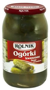 OGORKI ROLNIK KWASZONE 900ML