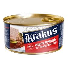 KONSERWA KRAKUS WIEPRZOWINA