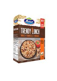 PŁATKI MELVIT TRENDY LUNCH ORKISZ VERMICELLI POMIDORY 4X100G