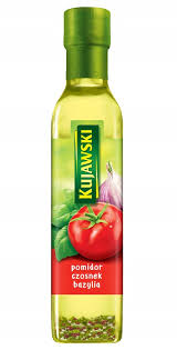 OLEJ KUJAWSKI Z POMIDORAMI CZOSNKIEM BAZYLIA 250ML