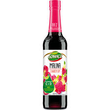 SYROP ŁOWICZ WITAMINY TRUSKAWKA 400ML BUTELKA