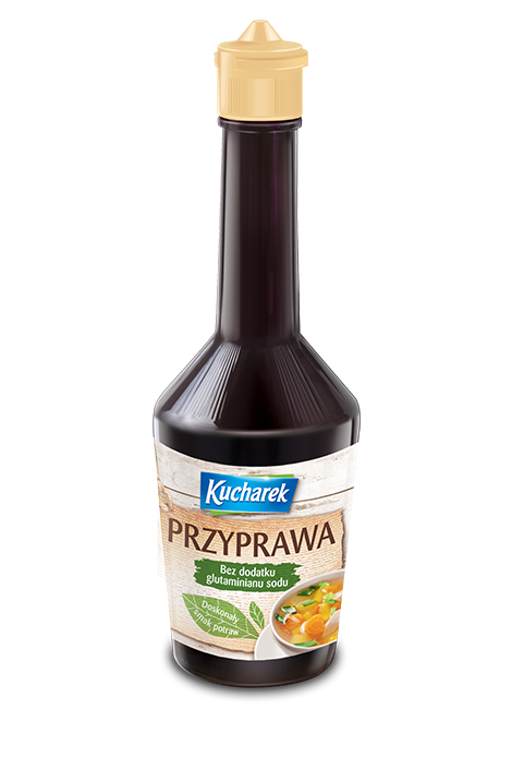 PRZYPRAWA KUCHAREK W PŁYNIE BEZ GLUTAMINIANU SODU 215G