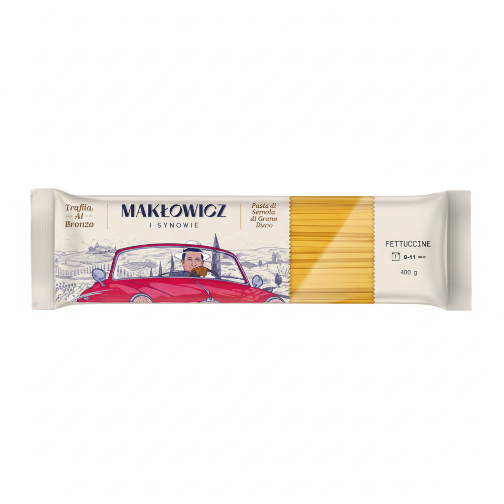 MAKARON MAKLOWICZ FETTUCINE 400G