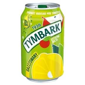 TYMBARK CYTRYNA MIETA GAZ 330ML ALU