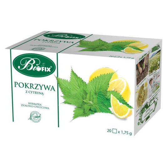 POKRZYWA Z CYTRYNA HERBATKA ZIOLOWA EXP 20x1.75g - BIFIX