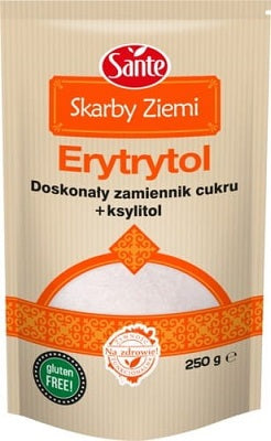 SANTE SKABRY ZIEMI ERYTRYTOL Z DOD. KSYLITOL 250G