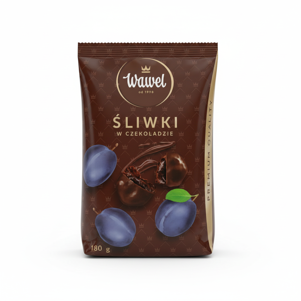 WAWEL SLIWKA W CZEKOLADZIE 180G